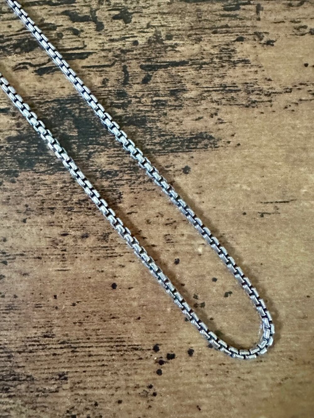 David Yurman Box Chain Necklace in Sterling Silver - 1.7mm - 20" - Picture 2 of 12